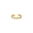 Daisy Chain Gold Adjustable Toe Ring