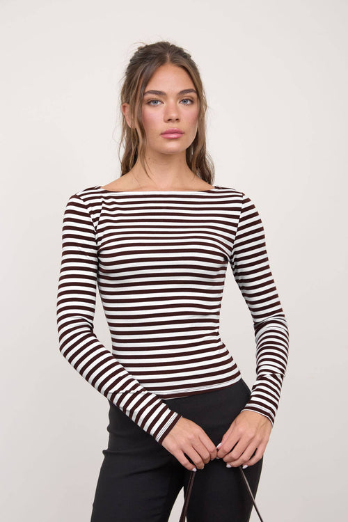 The Luna Stripe Top