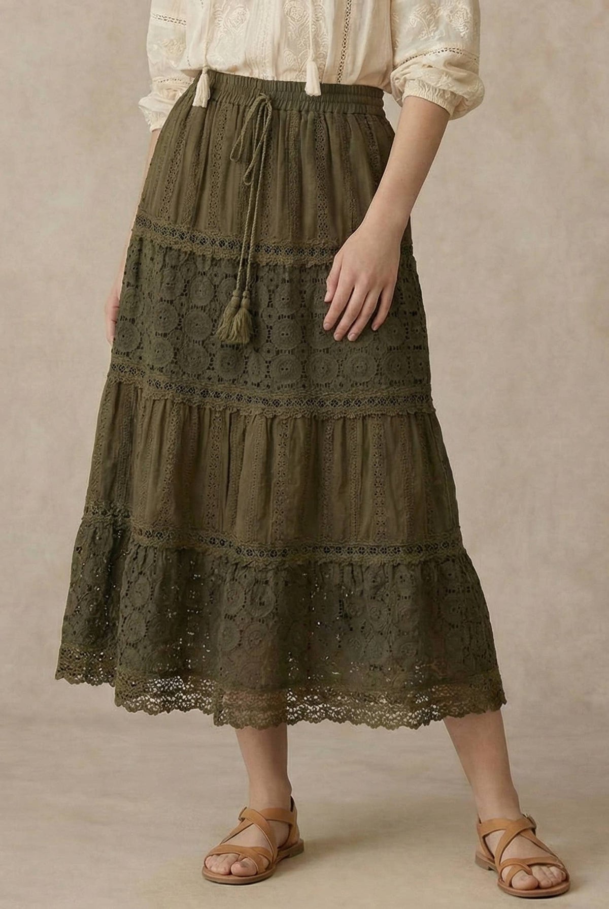 Juniper Lace Maxi Skirt