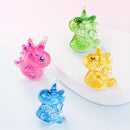 12PCS - Glitter Unicorn Squeeze Squishy Stress Relief Toy