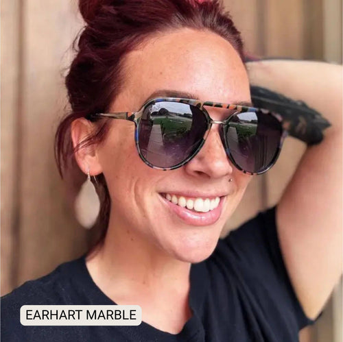 Earhart - Women’s Aviator Sunglasses–Polarized Everyday Chic