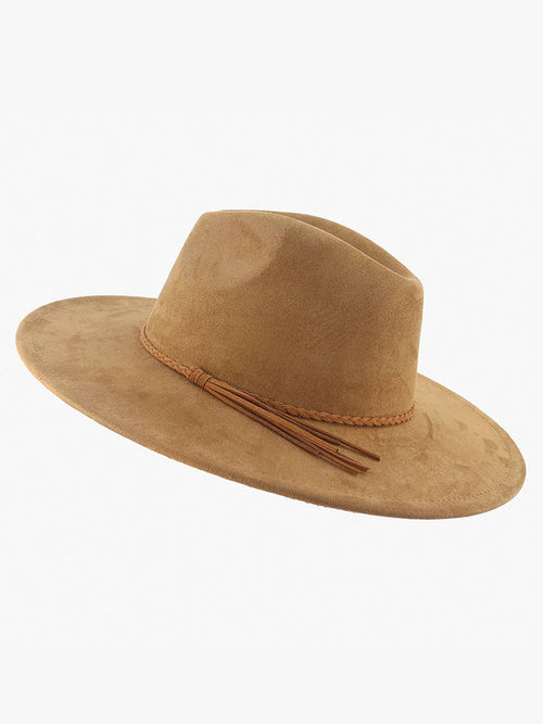Atlas Faux Suede Fedora