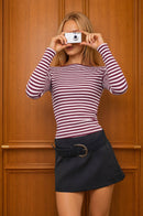 The Luna Stripe Top