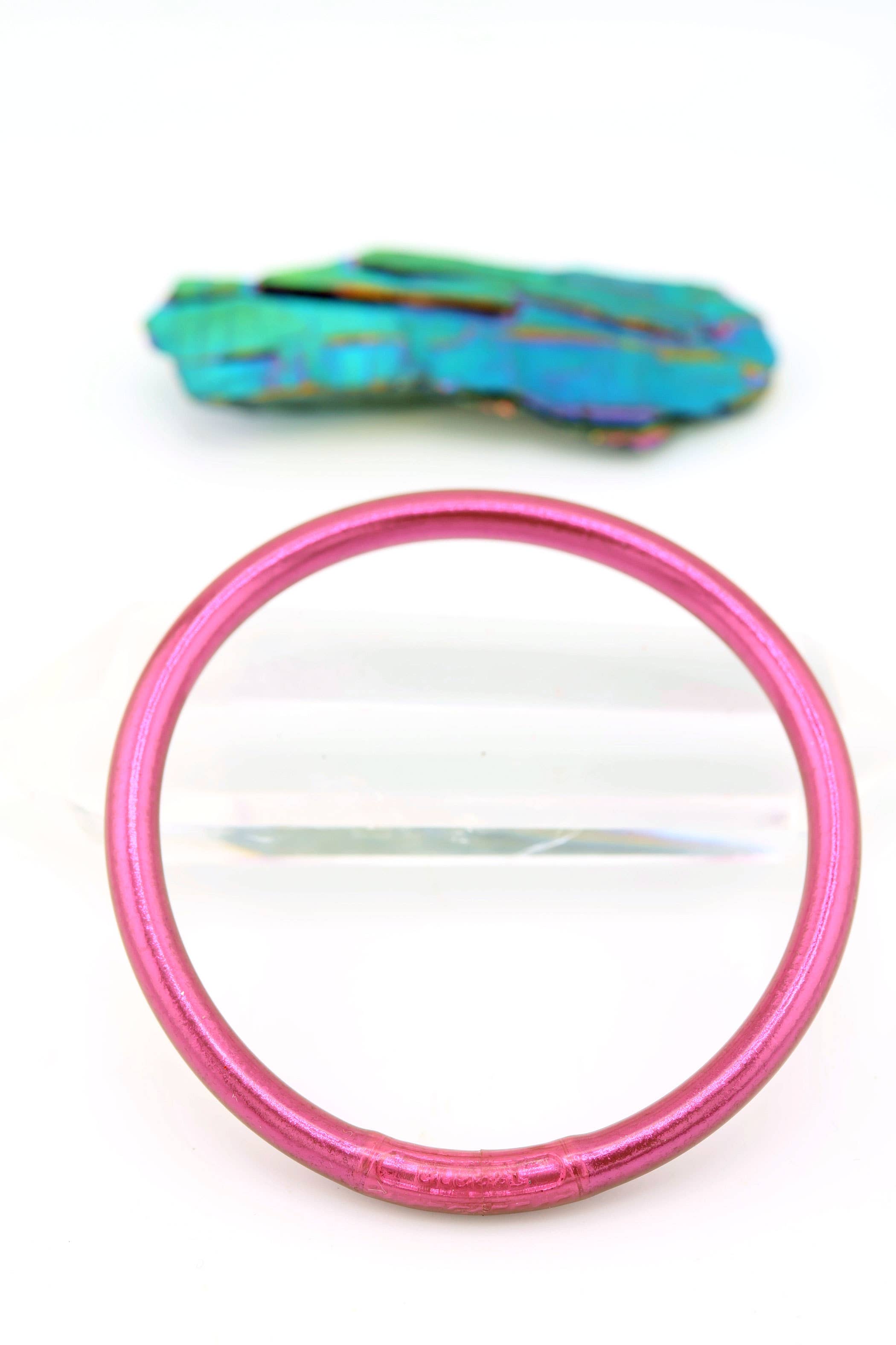 Single Rainbow Thai Buddhist Temple Bracelet, Mantra Bangle