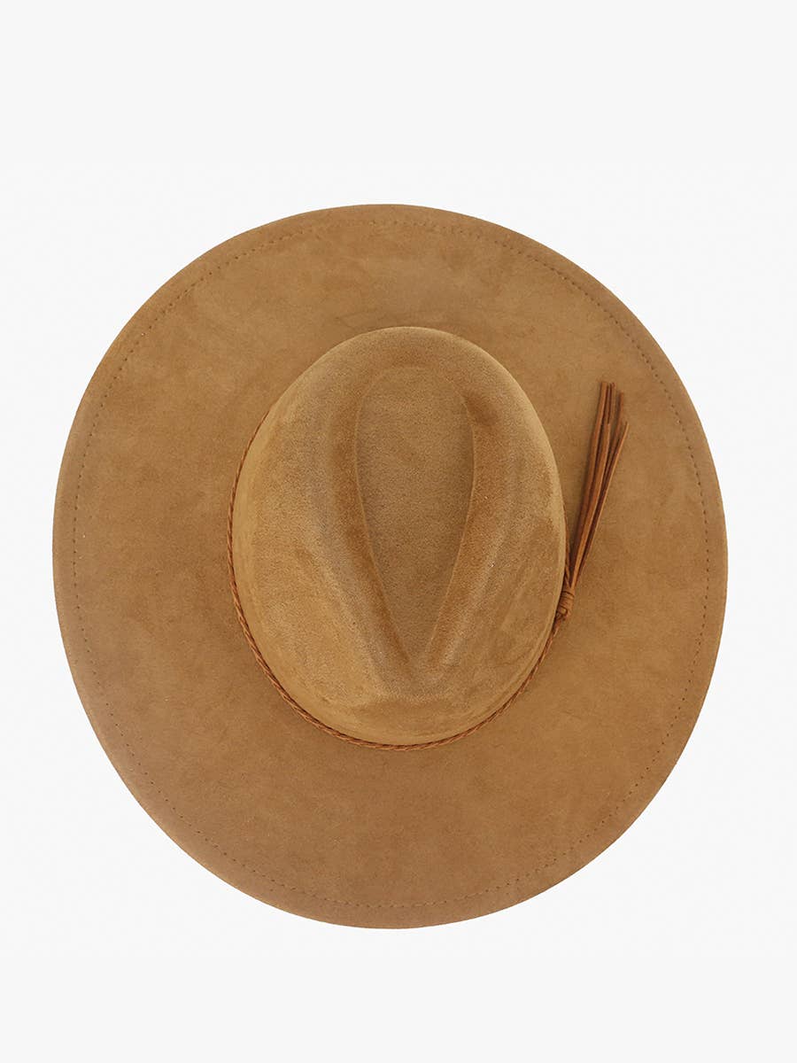 Atlas Faux Suede Fedora