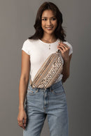 Tan Bandana Crossbody
