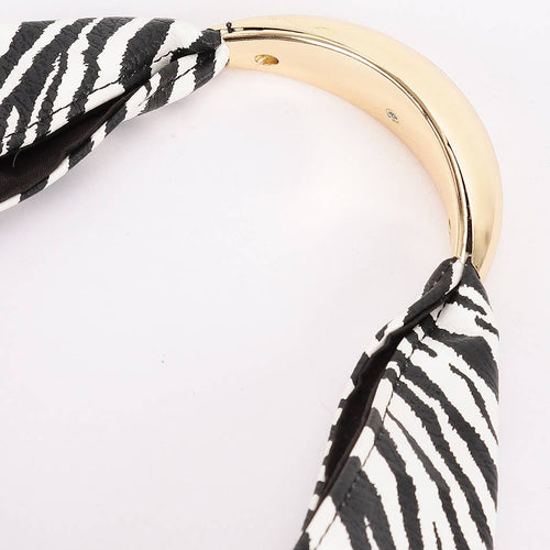 Zebra Hobo Bag